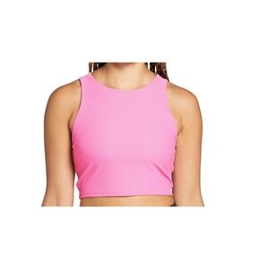 Alpine Design Women's Ribbed Cropped Tank Top Size XS Dragonfruit NWT